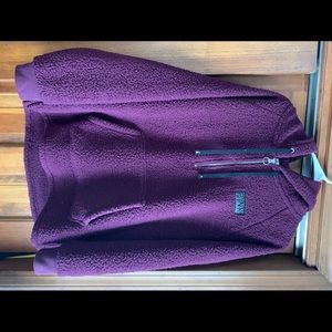 PINK fleece sweatshirt and leggings